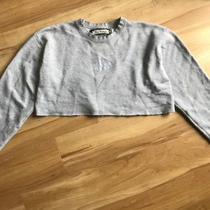 Vintage Nike Cut Off Cropped Sweatshirt